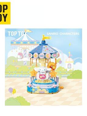 TOP TOY Cinnamonroll Happy Carousel BUILDING SET NEW